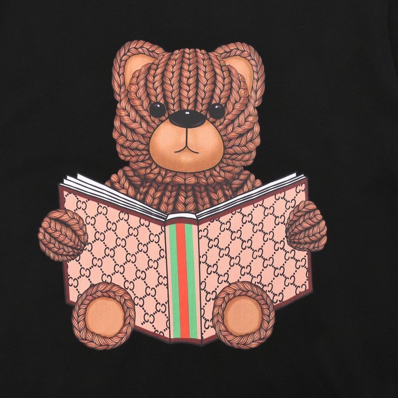 Футболка Gucci Book Lover "Black" фото № 4