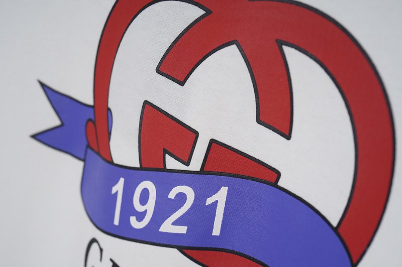 Футболка Gucci Red Logo With Ribbon "White" фото № 9