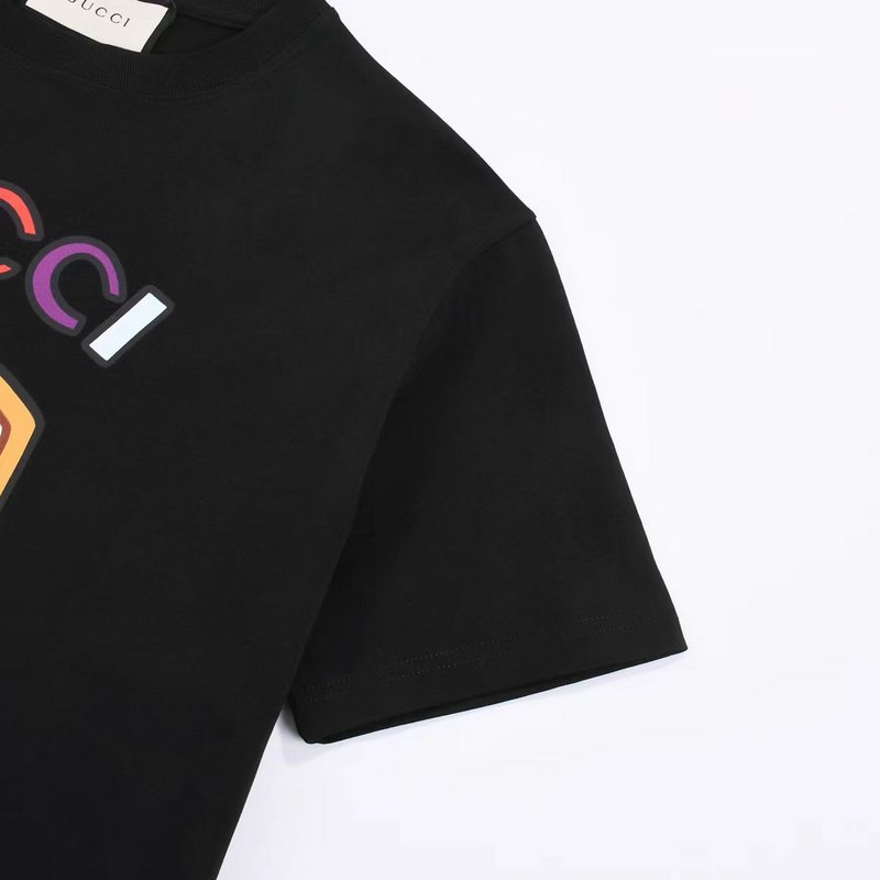 Футболка Gucci Dog With Bread - Print "Black" фото № 3