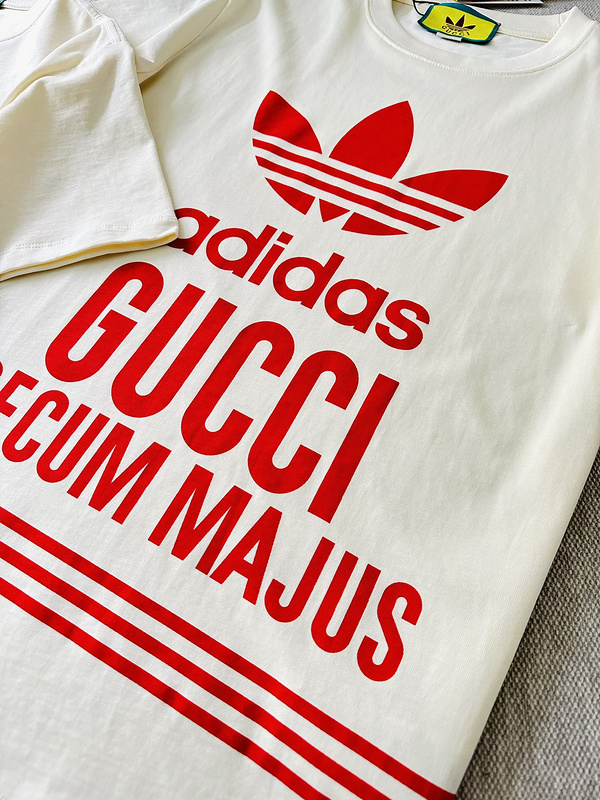 Футболка Gucci Specum Majus "White/Red" фото № 4