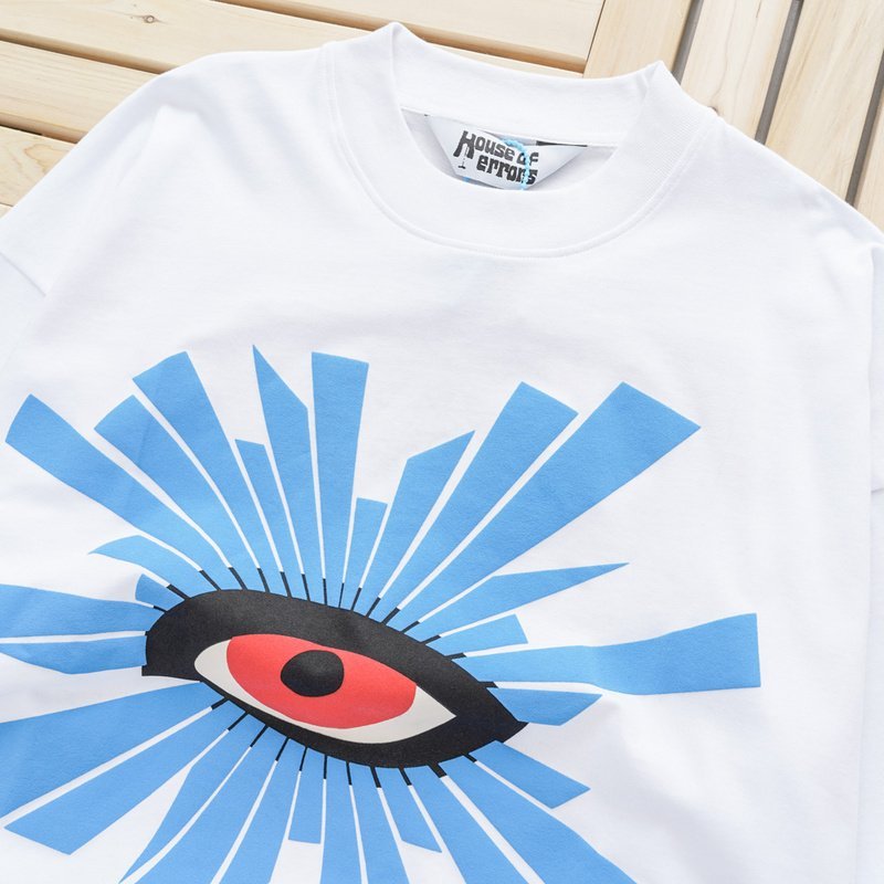Футболка House Of Errors Eye "White" фото № 3