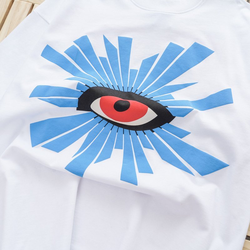 Футболка House Of Errors Eye "White" фото № 4
