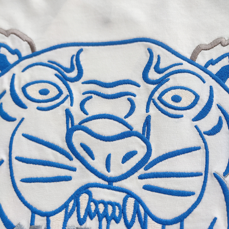 Футболка Kenzo Large Logo With The Inscription "White" фото № 6