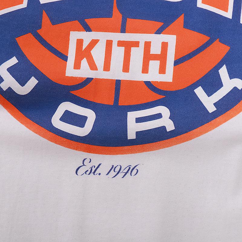 Футболка Kith New York Knicks Big "White" фото № 3