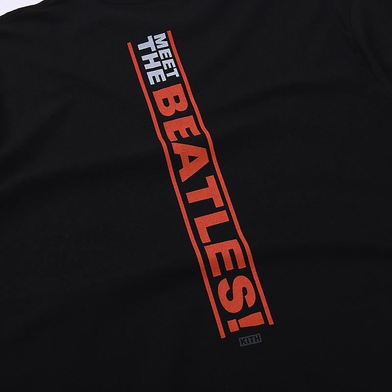 Футболка Kith The Beatles Band "Black" фото № 8