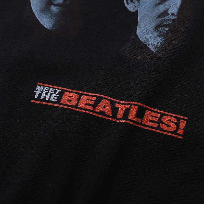 Футболка Kith The Beatles Band "Black" фото № 4