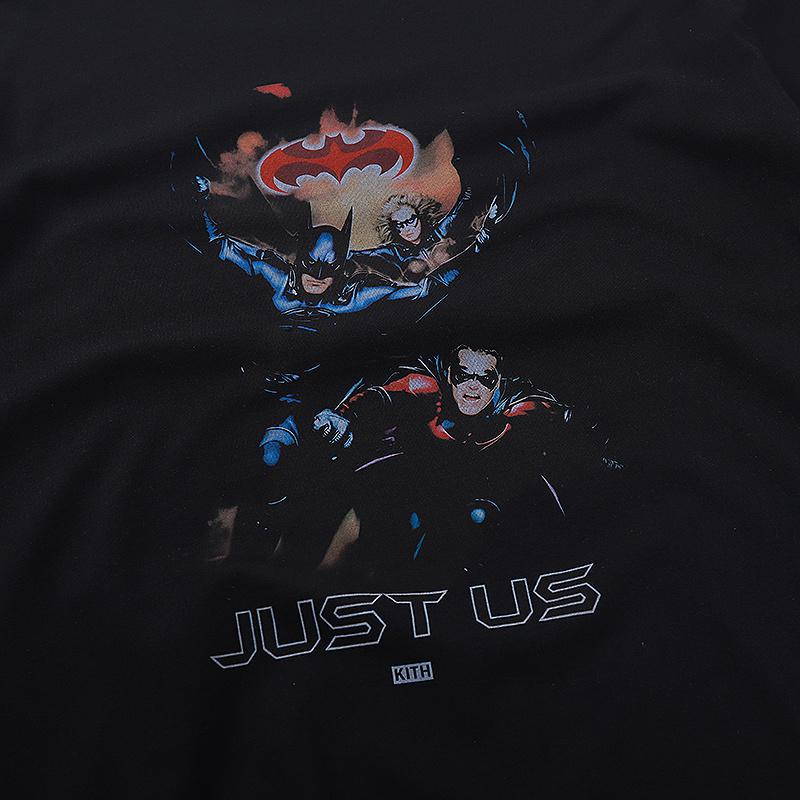 Футболка Kith JUST US Batman "Black" фото № 6