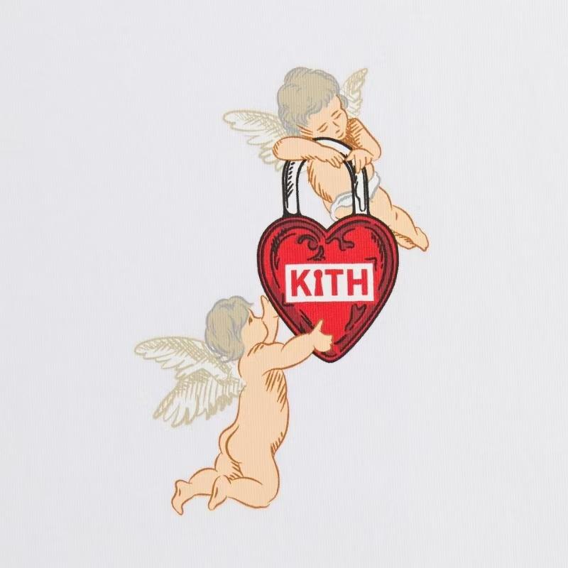 Футболка Kith Angels Heart "White" фото № 3