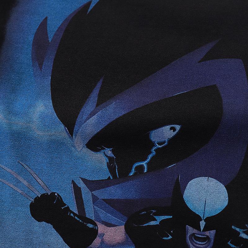 Футболка Kith Wolverine Attack "Black" фото № 4