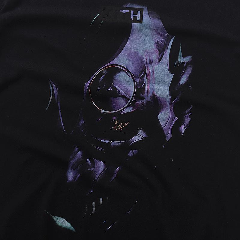 Футболка Kith Skull Mask "Black" фото № 5