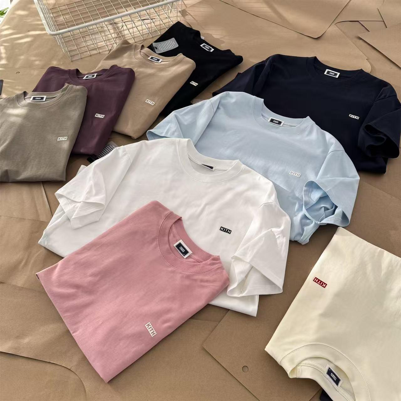 Футболка Kith Patch Logo "Light Blue" фото № 4