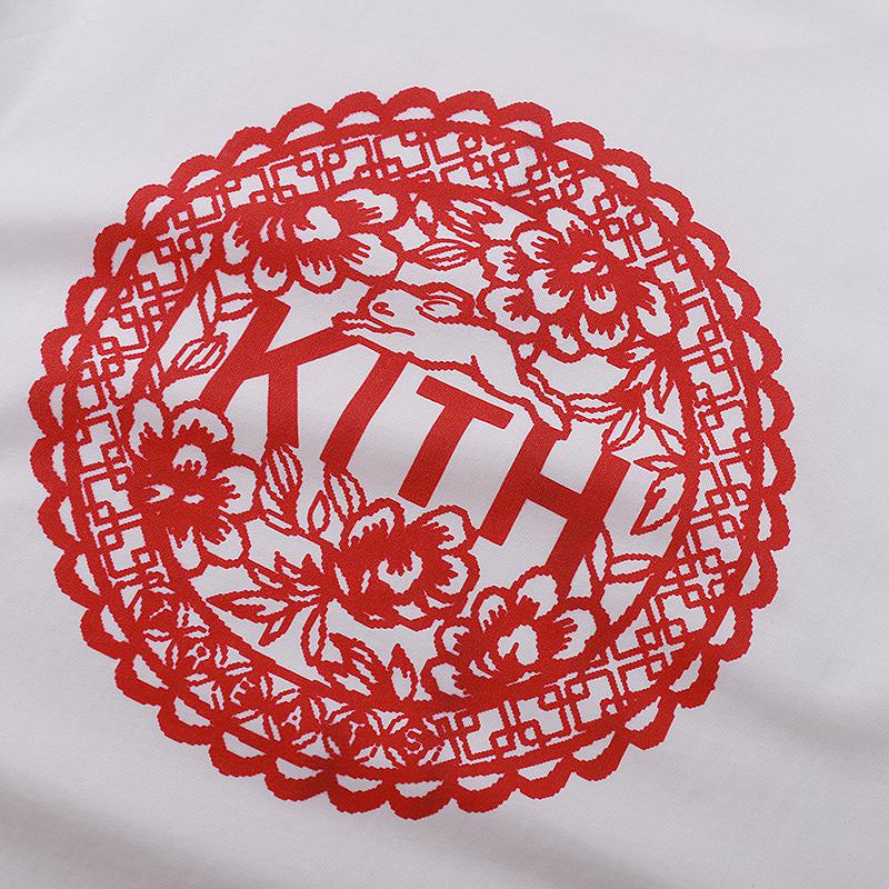 Футболка Kith Floral Circle "White" фото № 7