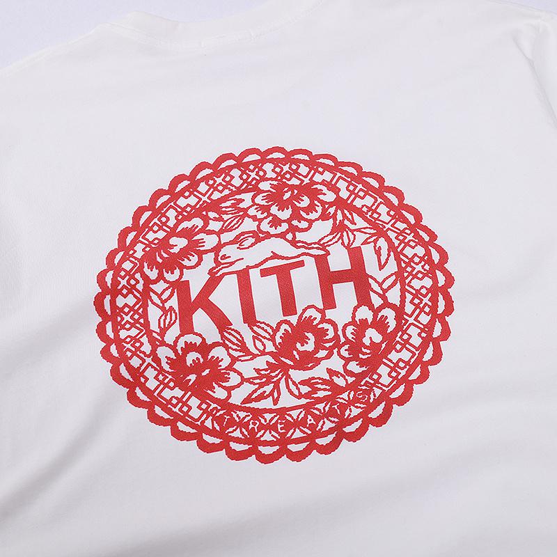Футболка Kith Floral Circle "White" фото № 6