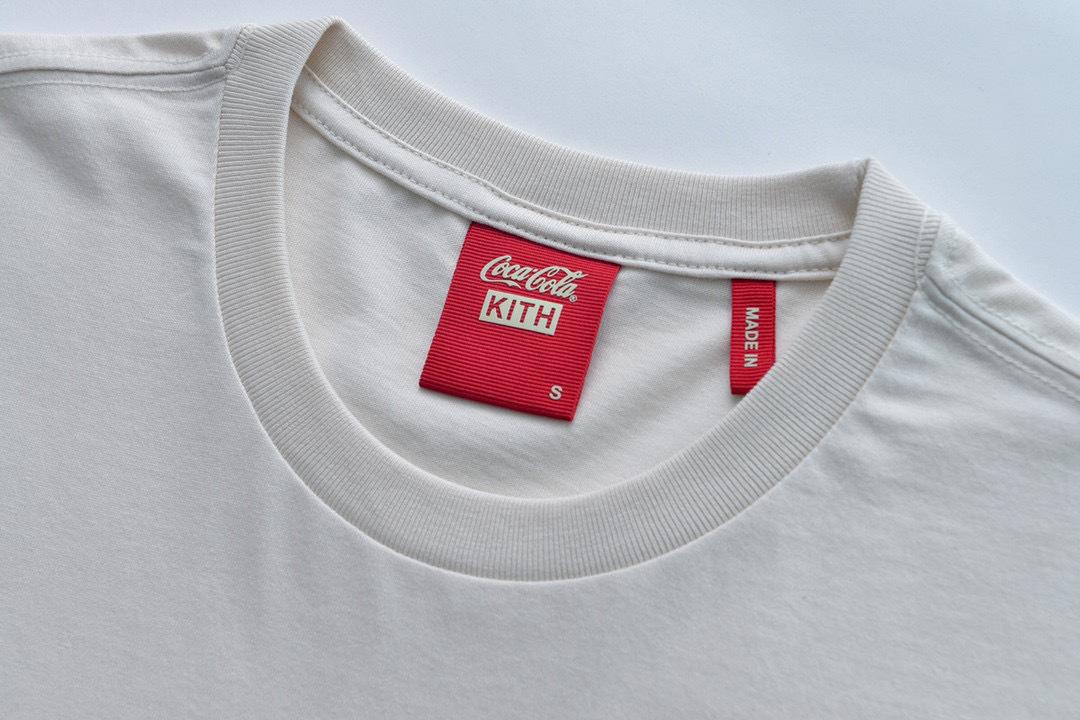 Футболка Kith Coke Love Machine "White Milk" фото № 3