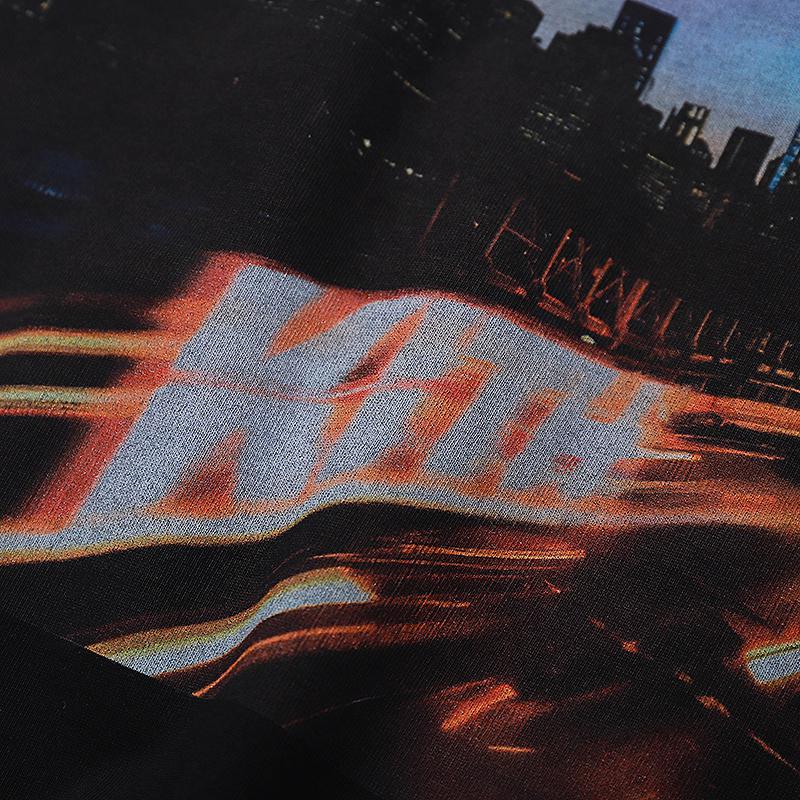 Футболка Kith Skyline "Black" фото № 5