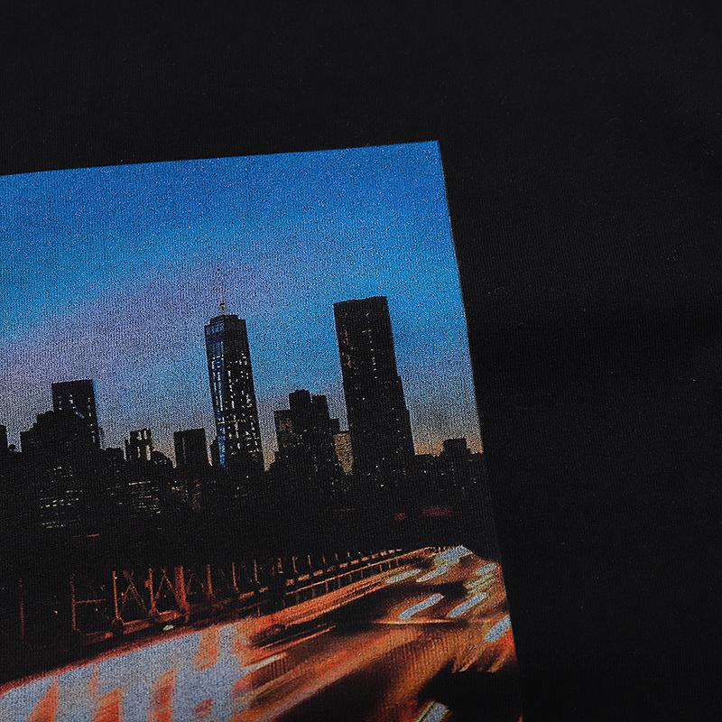 Футболка Kith Skyline "Black" фото № 4