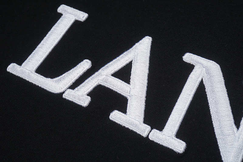 Футболка Lanvin X Gallery Dept Logo "Black" фото № 5