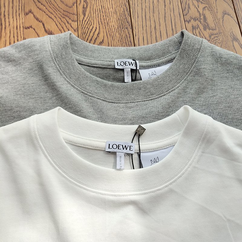 Футболка Loewe The Dog Guarding The Logo "White" фото № 5