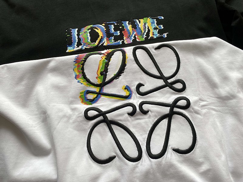 Футболка Loewe Colorful Logo "Black" фото № 2