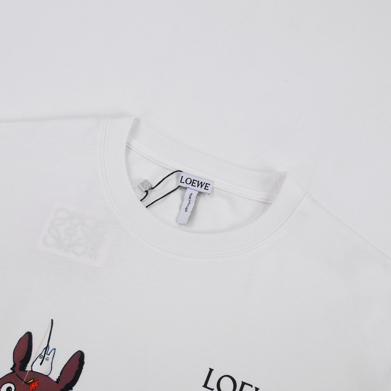 Футболка Loewe My Neighbor Totoro "White" фото № 3