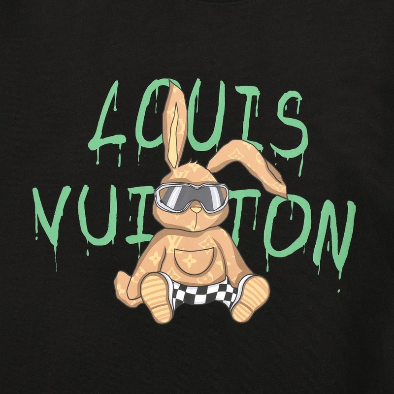 Футболка Louis Vuitton Brutal Rabbit "Black" фото № 4