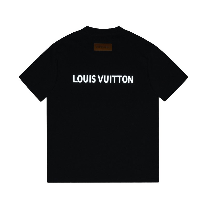 Футболка Louis Vuitton LV on the chest "Black" фото № 2