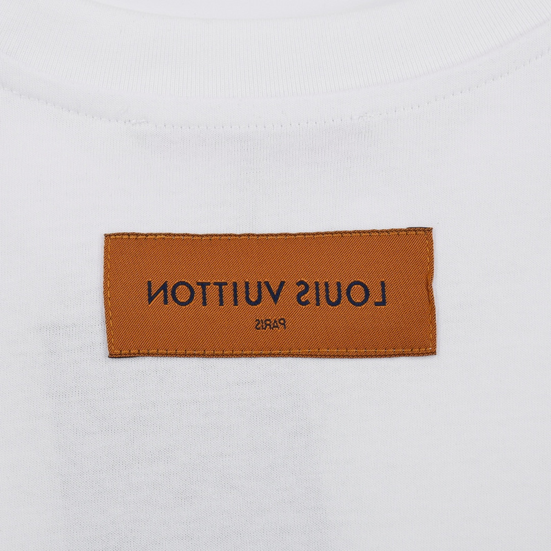 Футболка Louis Vuitton Patterned "White" фото № 7