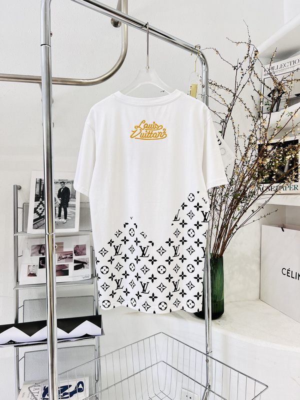 Футболка Louis Vuitton Jacquard Heart "White" фото № 6