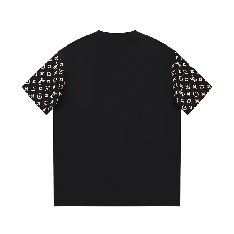 Футболка Louis Vuitton With Print On The Sleeves "Black" фото № 5