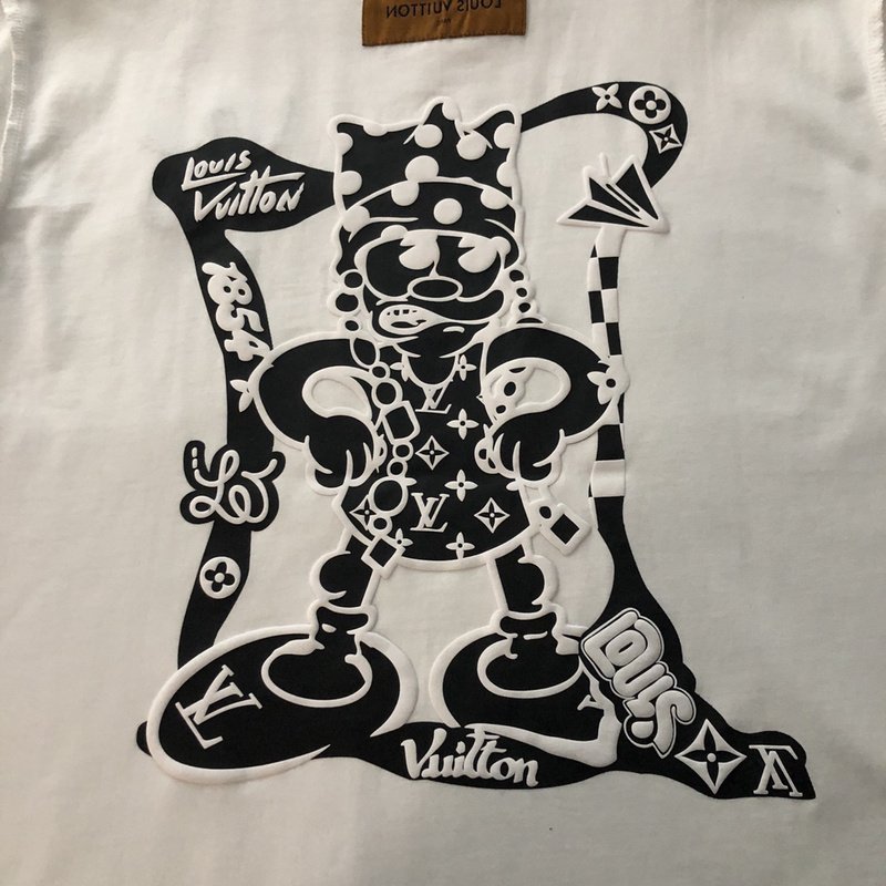 Футболка Louis Vuitton With Branded Dude "White" фото № 6