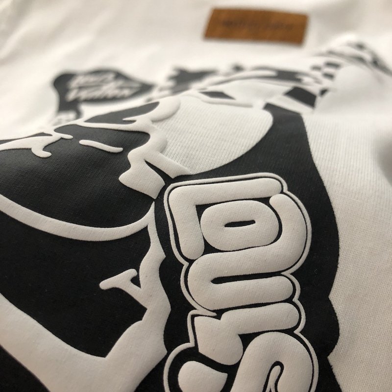 Футболка Louis Vuitton With Branded Dude "White" фото № 8