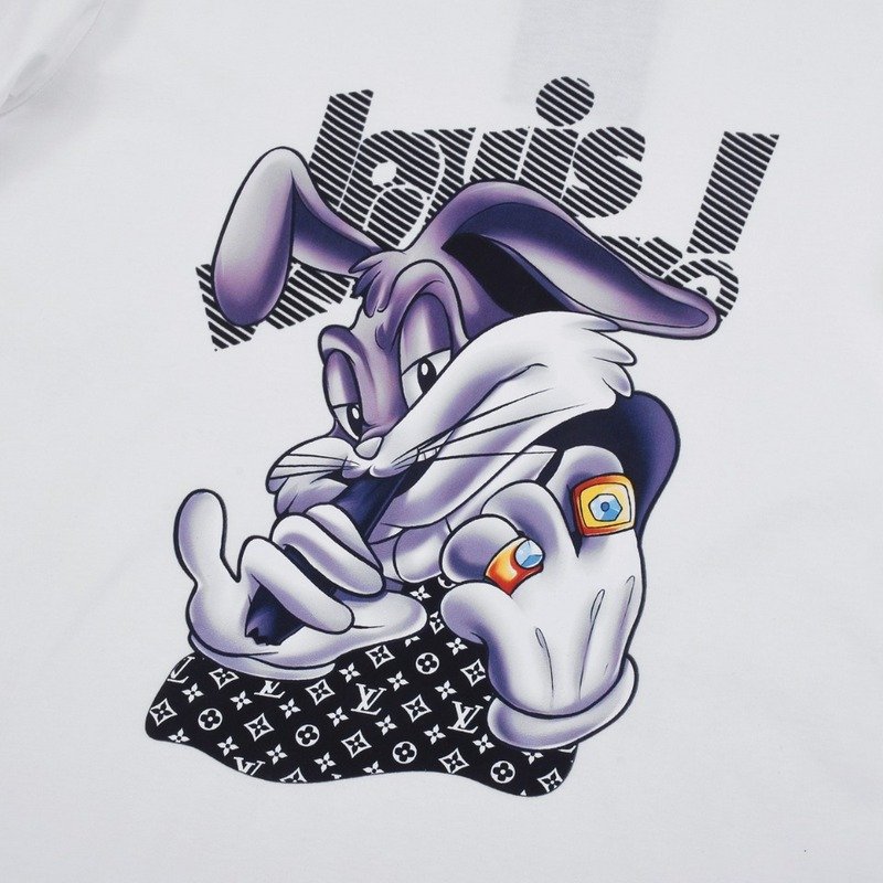 Футболка Louis Vuitton Purple Rabbit "White" фото № 5