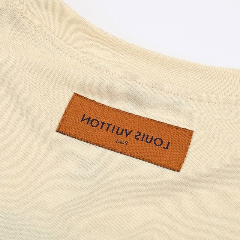 Футболка Louis Vuitton Basketball Player Rabbit "Cream" фото № 2