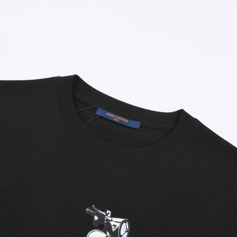 Футболка Louis Vuitton Motorcycle Print "Black" фото № 7