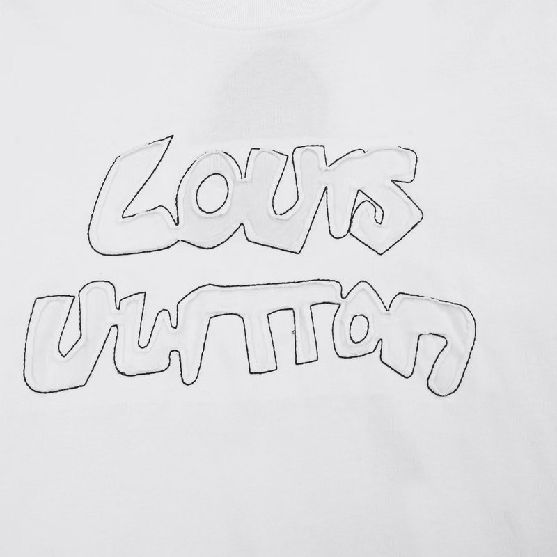 Футболка Louis Vuitton Cut Along The Contour "White" фото № 5