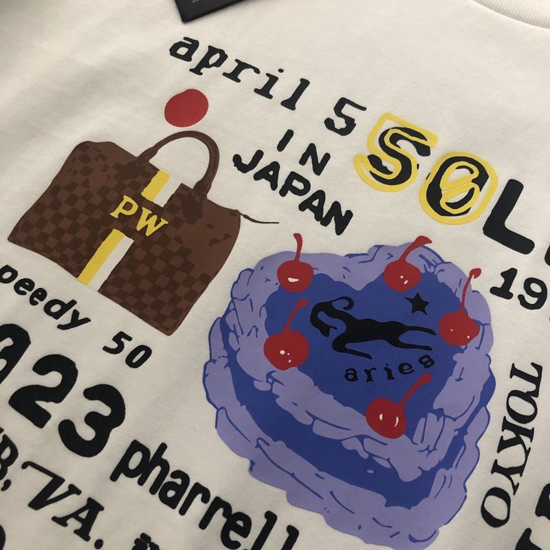 Футболка Louis Vuitton Happy Birthday "White" фото № 7