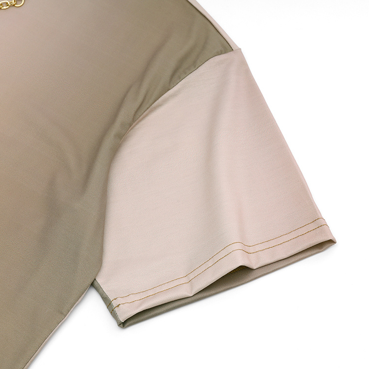 Футболка Louis Vuitton With Pendant "Gray/Brown" фото № 3