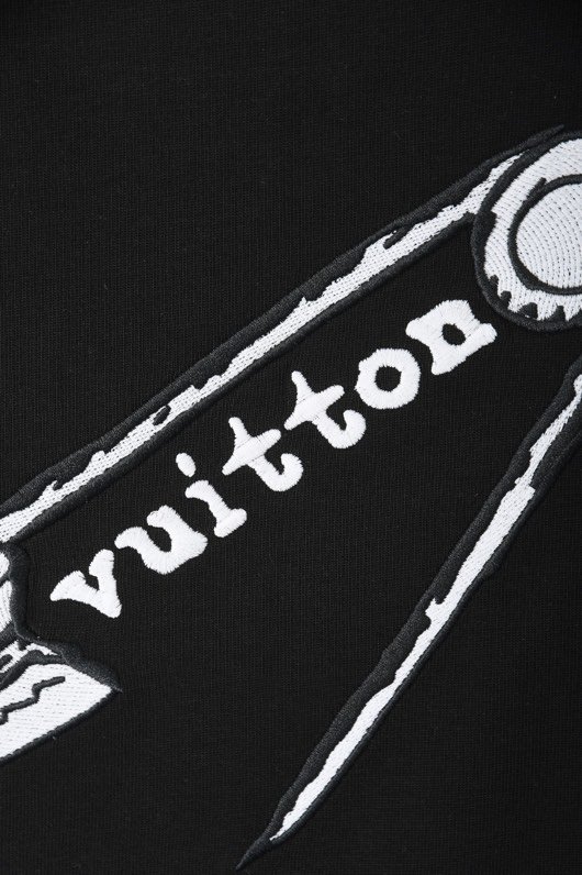 Футболка Louis Vuitton Needle And Pin "Black" фото № 5