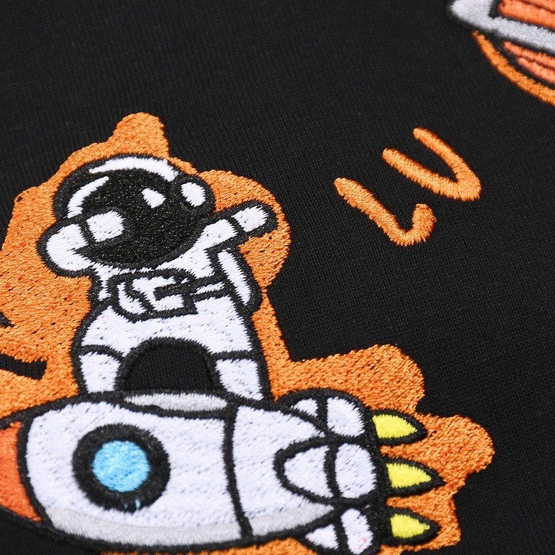 Футболка Louis Vuitton Rocket Flight "Black" фото № 5