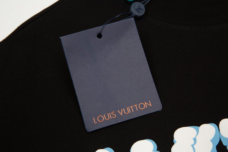Футболка Louis Vuitton Cloud Heart "Black" фото № 3