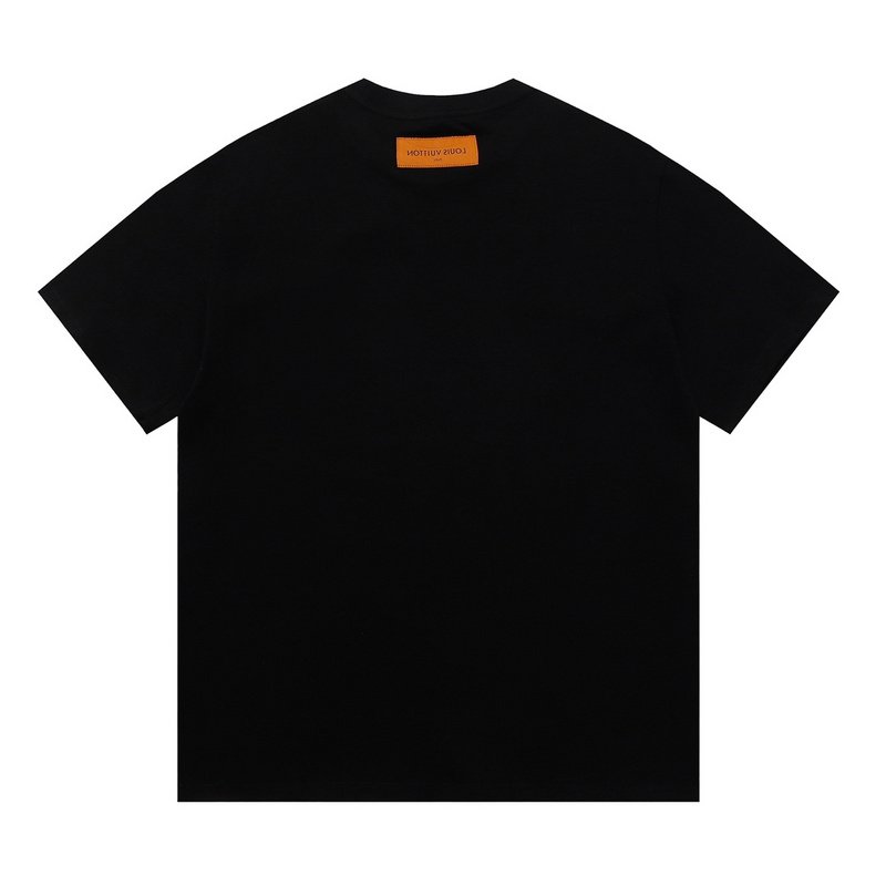 Футболка Louis Vuitton With Picture Of A Dog "Black" фото № 3