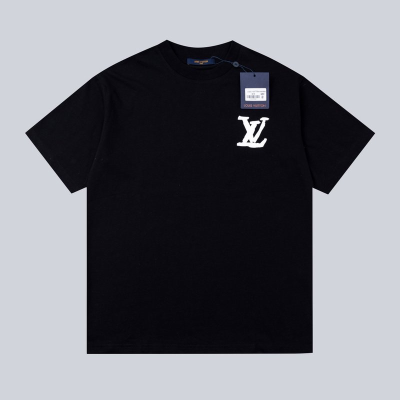 Футболка Louis Vuitton Without Print "Black" фото № 4