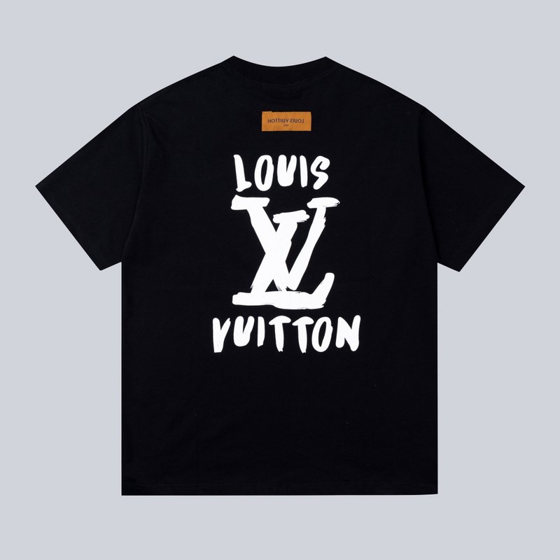 Футболка Louis Vuitton Without Print "Black" фото № 6