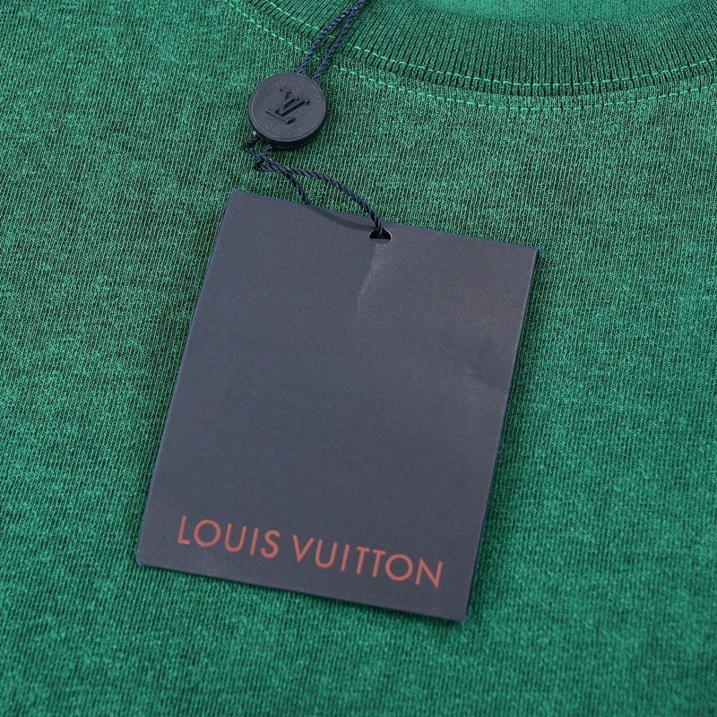 Футболка Louis Vuitton With Green Spot "Black" фото № 3