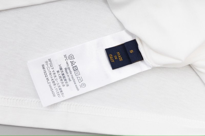 Футболка Louis Vuitton Explosive Logo "White" фото № 3