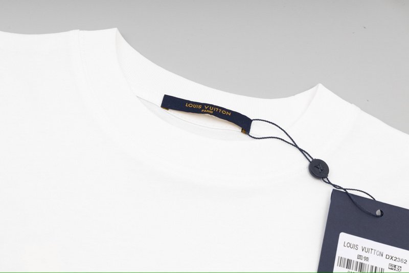 Футболка Louis Vuitton Explosive Logo "White" фото № 5