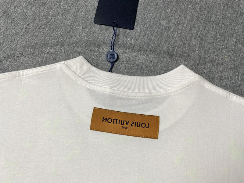 Футболка Louis Vuitton Logo Letters "White" фото № 4