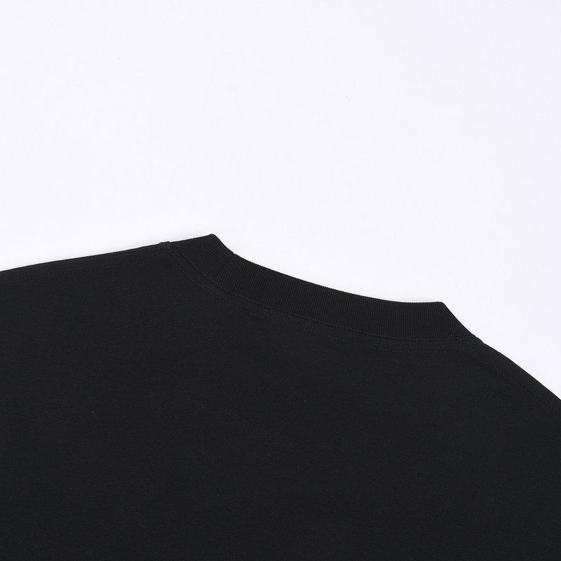 Футболка Margiela Logo Name From Pieces "Black" фото № 6