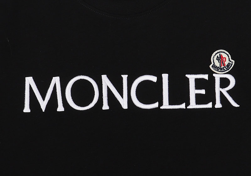 Футболка Moncler Logo "Black" фото № 5
