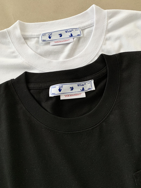 Футболка Off White Jersey "Black" фото № 8